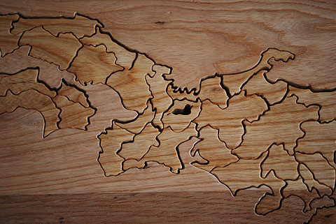 木の日本地図/ 無垢家具