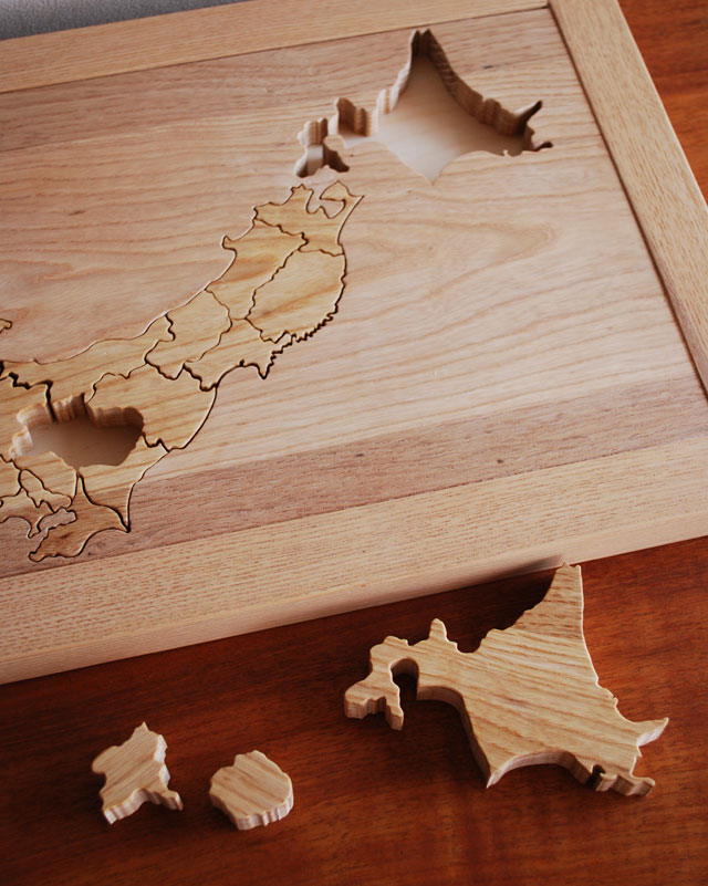 木の日本地図/ 無垢家具